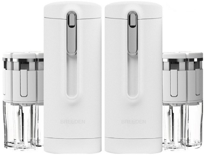 브리든 트래블보틀 여행용 올인원 화장품 공병 9 in 1디스펜서 스킨보틀, 2개, 스킨보틀 화이트