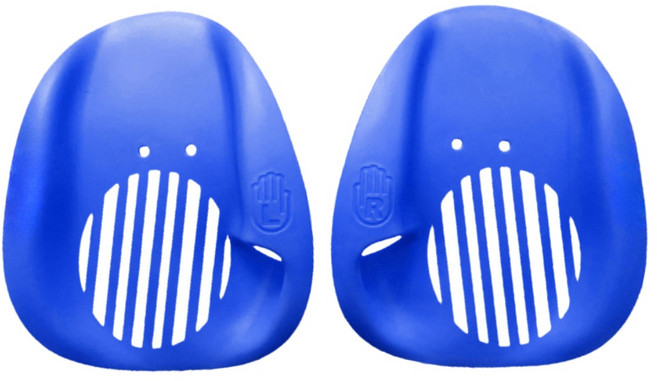 슬로우믹스 수영 패들 끈이 필요없는 훈련용, 블루