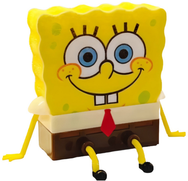 스폰지밥 스펀지 수세미2개+수세미홀더 SET, 1세트