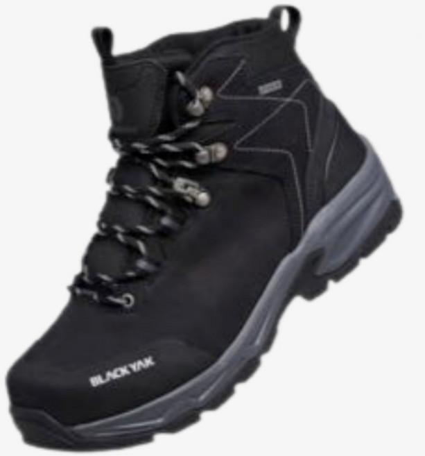 블랙야크 가죽 등산화 야크로드 알파 GTX BLACK