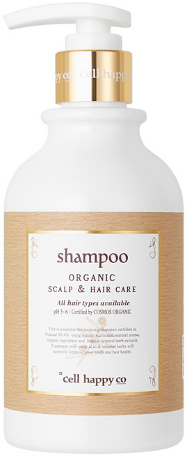셀해피코(세래피코) 코스모스 유기농 인증 유기농 샴푸, 300ml, 1개