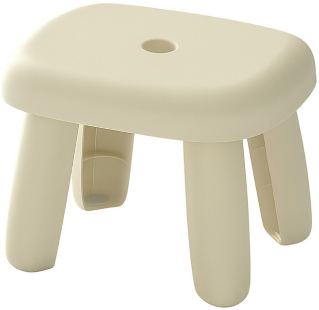 베테랑대디 마카롱 다용도 욕실 목 욕 미끄럼방지 의자, 마카롱옐로우