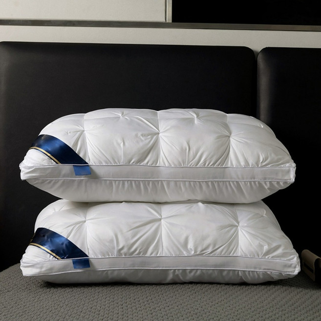 5성급 호텔용 폭신한 호텔 시그니처 퀼팅 베개솜 1+1/ 힐튼 신라 호텔 베겟솜 2p, 2개, 화이트
