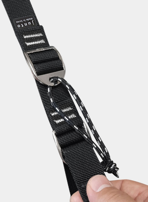 준토 2중잠금특허 타프웨빙 스트랩 스트링 900D 고급폴리4개1세트, 블랙/블랙손잡이