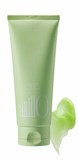 [본사직영]아닐로 라임썬데이 리프레시 헤어 컨디셔너 각질두피케어, 2개, 150ml - 쿠팡