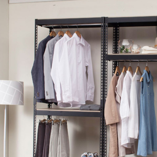 모든 사이즈 가능 스피드랙 행거, 화이트