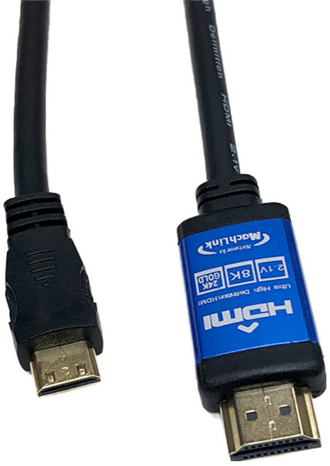 마하링크 Ultra HDMI TO MINI HDMI Ver2.1 8K케이블 ML-HM8030, 1개, 3m