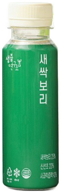 [생즙연구소] 직접 재배한 새싹보리로 착즙한 새싹보리주스 120ml*14개, 120ml, 7개