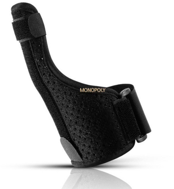 오월의우리 엄지 손가락 손목 고정 좌우 겸용 보호대 블랙, 1개