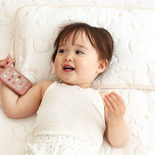 마롤로뜨 아기 듀라론 밴딩 베개커버, 유아 베개커버(30x50cm)_크리미드림