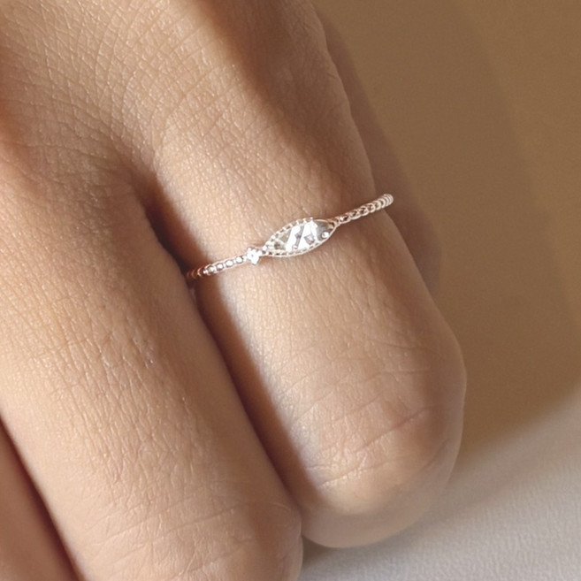 실버925 아쿠아 글로우 물고기반지 순은반지 여성 재물 행운 검지반지 애끼반지 새끼반지 수능반지