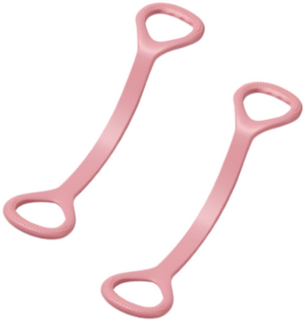 루비코어 고탄력 스트레칭 운동밴드, 2개, 핑크