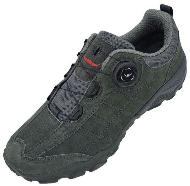 BFL 발편한 남성 다이얼 트레킹화 천연 소가죽 등산화 워킹화 신발 6605