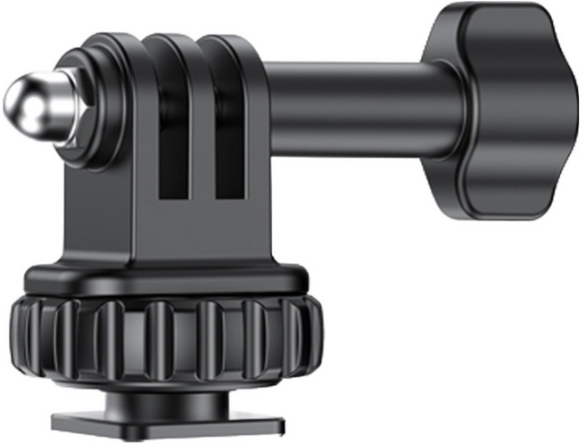 고프로 액션캠 마운트 콜드슈 브라켓 핫슈 연결 1/4 나사 설치 어댑터 인스타360 오즈모 포켓 액션, 1개, AC-A134