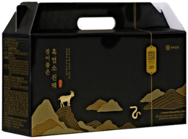 [본사 정품 공식몰]황제실록 장어품은 흑염소진액, 8.4L, 4박스