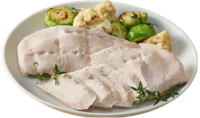 함께하닭 닭가슴살 수제 찐 저염 맛, 100g, 30개