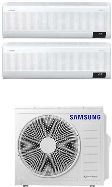 삼성 1등급 벽걸이 에어컨 2in1 6평+6평 올인원 멀티형 3in1 4in1 5in1 조합가능 설치비별도, 삼성 1등급 6평+13평 2in1에어컨, 일반배관형