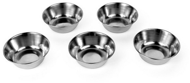 스텐소스볼 반찬그릇 5P 미니소스볼, 4호