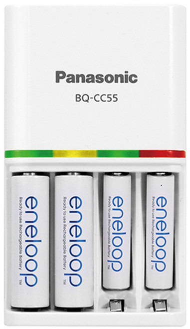 파나소닉 충전기 고급-급속형(BQ-CC55K), 1개