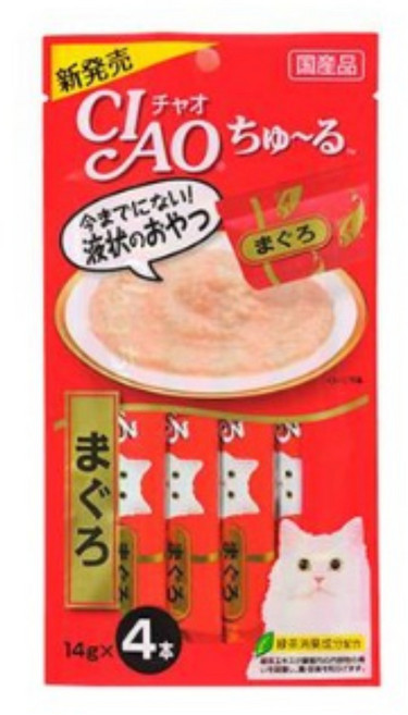 챠오츄르 참치 고양이간식 SC-71, 참치맛, 56g, 12개