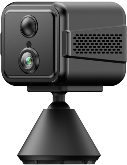 초소형 무선 적외선 홈캠 1080P 고화질 가정용 CCTV 카메라 자석 흡착 기능 내장 64GB SD 카드+한국어 설명서, 1개