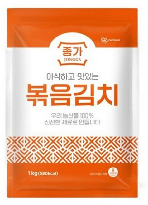 종가 볶음 김치, 1kg, 1개