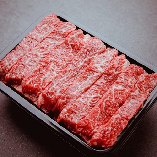 도축장 직송 프리미엄 1등급 암소한우 꽃갈비살 300g, 1개