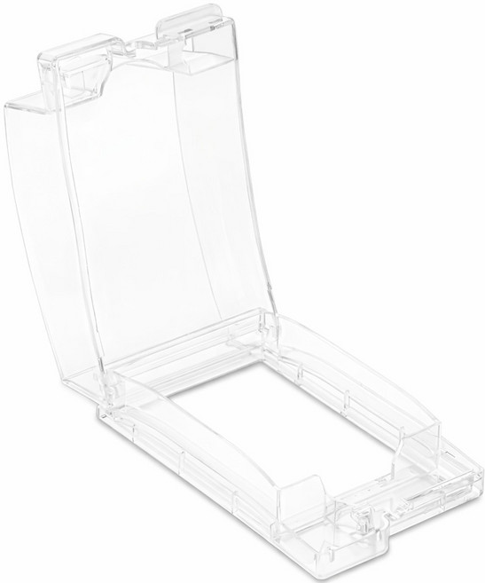 주부샘 무타공 콘센트 방수 감전 방지 안전 커버 덮개, 1개