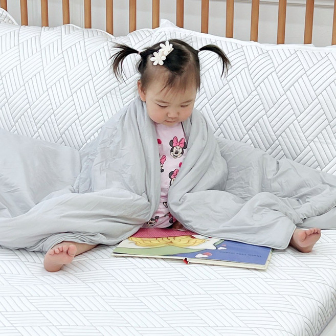 크린포유 냉감패드 침대패드 이불 베개커버 얼음쿨매트, 쿨매트, 슈퍼싱글(110X205)