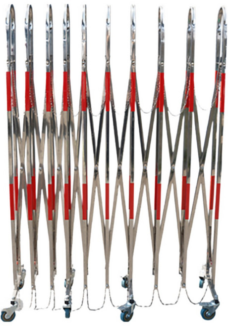 이동식 접이식 자바라 바리케이트 펜스 길이 2.5m~5m, 1개, 혼합색상