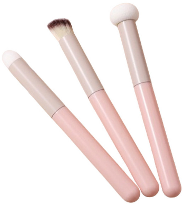 (3종세트) 메이크업 컨실러브러쉬 립브러쉬 섀도우브러쉬, 3개