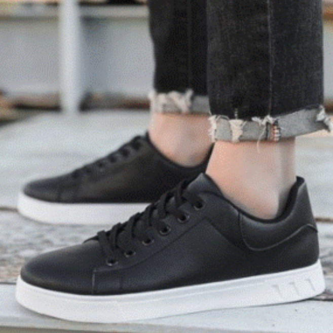 ANYOU 남성용 캐주얼 스니커즈 단화 베이직 라이트 운동화 신발 발편한 데일리 슈즈