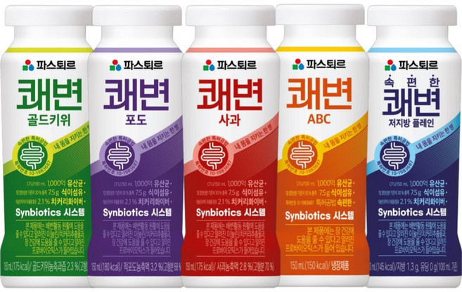 파스퇴르 쾌변 요구르트 5종 각4입 (20입), 20개, 150ml