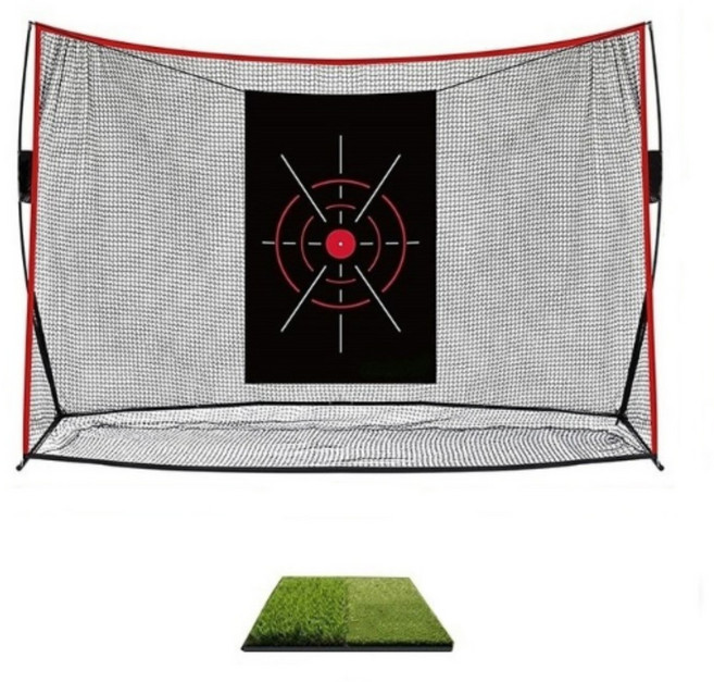 당일배송 실내 야외 풀스윙 골프 연습망 그물망 네트, 블랙, 1개, 기본연습그물망