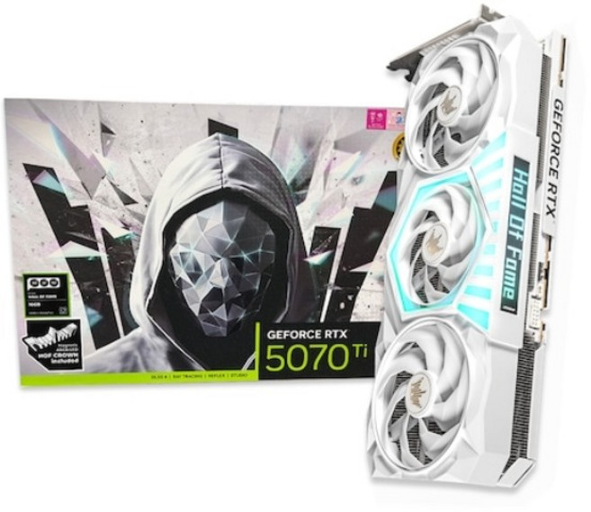 갤럭시 갤럭시 GALAX 지포스 RTX 5070 Ti HOF GAMING D7 16GB