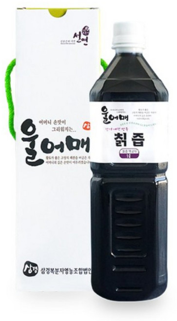 고창 자연산 생 칡즙 진액, 2개, 1L