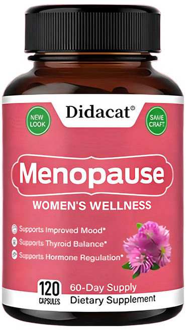 갱년기 지원 동귀뿌리 레몬밤 추출물 비타민D 여성 건강 증진, 1병, 120정, 1개