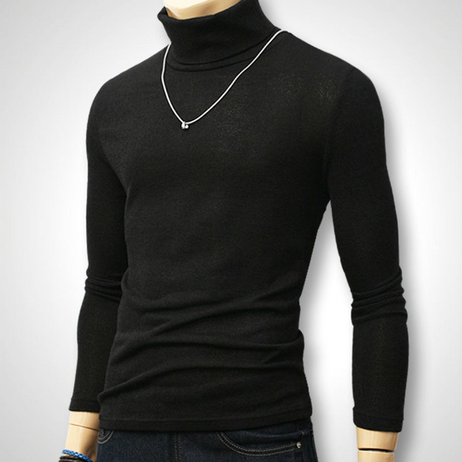 블루포스 폴라 드롭핑 터틀넥 티셔츠