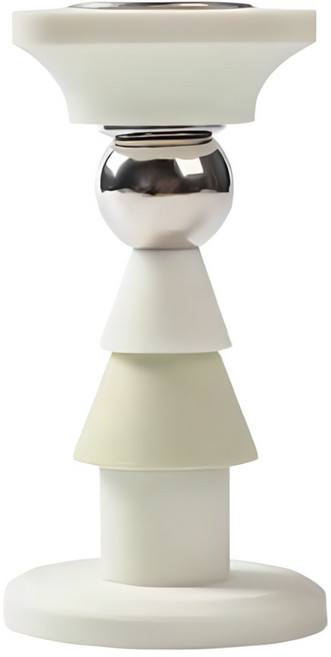 잭스터 무타공 자석 도어스토퍼 말발굽, 화이트, 1개