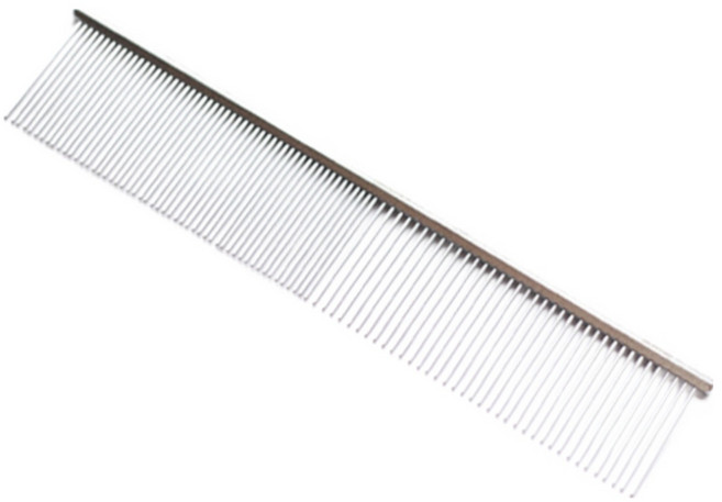 MADAN 마단 7.5인치 경량콤 엉킴방지빗 엉킴털제거빗 콤빗 가볍고튼튼한빗, 1개, H-190 Silver