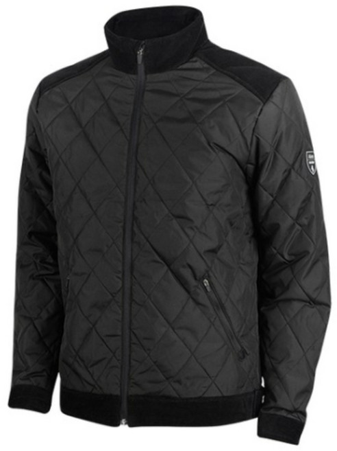 [TV홈쇼핑정품인포벨]알렉스 하운드 양모 골덴 패딩 자켓 블랙 그레이 100% 천연 양털자켓