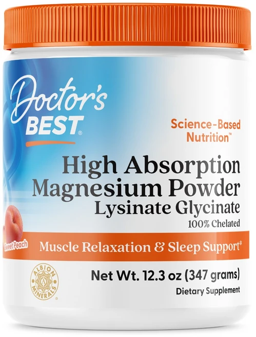 닥터스베스트 고흡수 마그네슘 파우더 스위트 피치, 1개, 347g - 쿠팡
