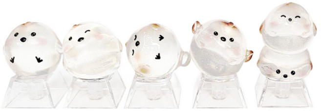 키보드 포인트 키캡 투명 아기참새 5종 ESC, 1.아기참새 첫째, 클리어