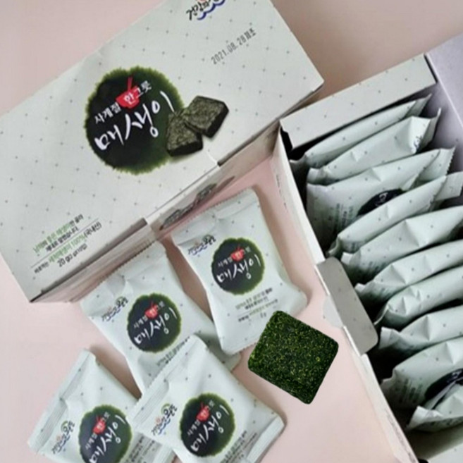 매생이 건조매생이 완도 건매생이 2g, 20개