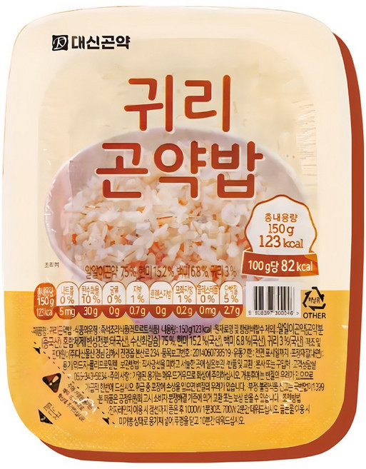 대신곤약 귀리 곤약밥, 150g
