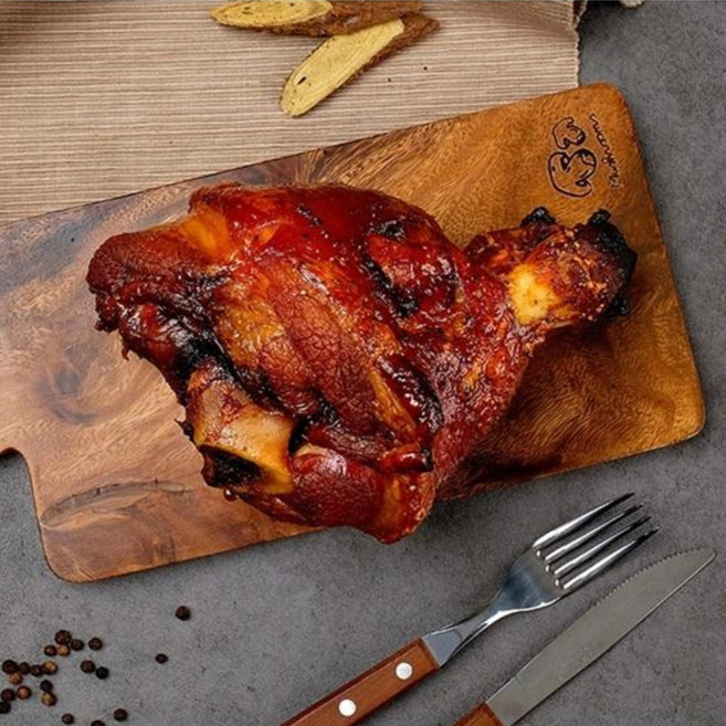 독일식 전통족발 무색소 무방부제 한약재족발 슈바인학센, 1세트, 900g