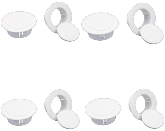 에어컨구멍마개 에어컨 구멍 커버 마개 분리형, 4개