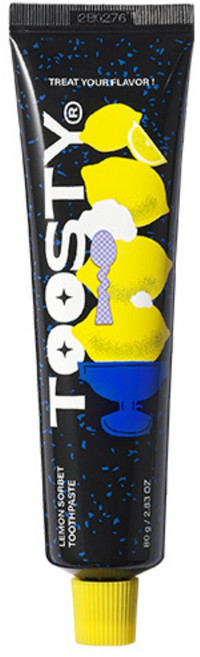 투스티 레몬 소르베 치약, 80g, 1개