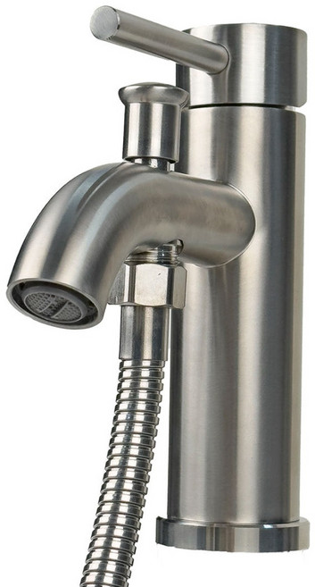 화장실 샤워겸용수전 세면대 셀프교체 스텐 무광, 1개