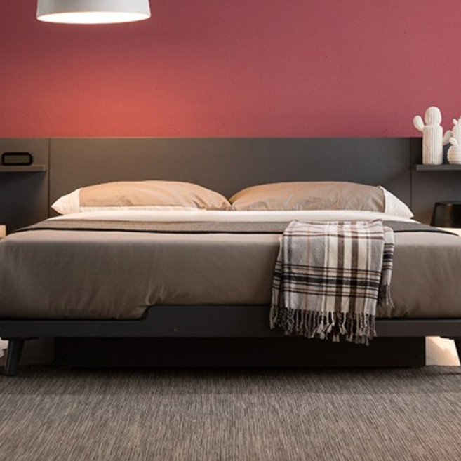 잉글랜더 마네 평상형 침대(매트제외-라지킹), 그레이